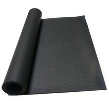 Load image into Gallery viewer, Rubber-Cal Elephant Bark Flooring, Black, 3/8-Inch x 4 x 6.5-Feet
