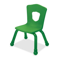 Balt Kids Chair, 13-1/2-Inch, Steel Frame, Green