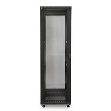 Load image into Gallery viewer, Kendall Howard Linier Glass and Solid Doors Server Cabinet Size: 42U
