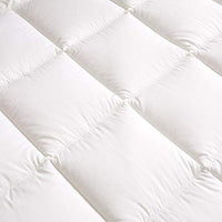 Grandeur Collection Powernap Cotton Top Celliant Fiber Blend Mattress Pad - White King