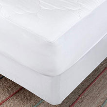 Load image into Gallery viewer, Micropuff Twin XL Mattress Pad Dorm XL Mattress Cover, Ultra Soft Down Alternative Fiber Fill, Twin Extra Long Size 39x80 - Fitted Sheet Stretches to 15 Inches Deep
