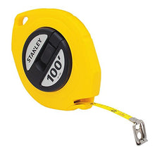 Load image into Gallery viewer, STANLEY Tape Measure, 3/8-Inch Graduations, 100-Foot, Yellow (34-106)
