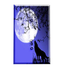 Load image into Gallery viewer, Wolf Moon Hill Switchplate - Switch Plate Cover
