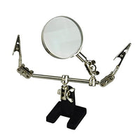 Helping Hand Inspection Magnifier Third Hand Holder Alligator Clip Soldering Jewelry Repair Making Tool