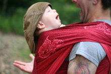 Load image into Gallery viewer, Wrapsody Stretch-Hybrid Baby Carrier, Dragons Smaug, One Size
