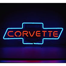 Load image into Gallery viewer, Neonetics 5CORBO Cars and Motorcycles Corvette Bowtie Neon Sign
