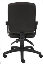 Load image into Gallery viewer, Boss Office Products Multi-Function Fabric Task Chair with Adjustable Arms in Black
