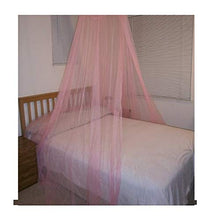 Load image into Gallery viewer, Hoop Bed Canopy Mosquito Net for Crib, Twin, Full, Queen or King Size Bed and Travel Outdoor Events (Lt.Pink)
