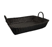 Load image into Gallery viewer, Woven Basket 19&quot; x 14&quot; x 4&quot; rectangular Winco PWBK-1914T NEW
