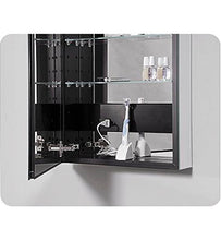 Load image into Gallery viewer, Robern PLM2040GLE Polished Edge, Classic Gray Interior, Electric ? Left Hinge PL Series 20&quot; x 40&quot; Flat Top Cabinet
