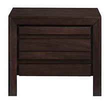 Load image into Gallery viewer, Modus Furniture Element Charging Station Nightstand, Chocolate Brown
