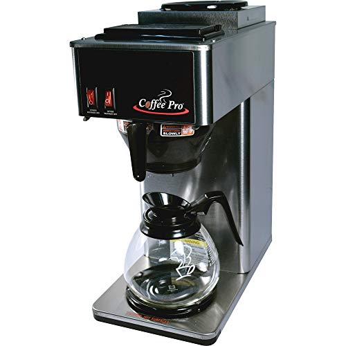 Coffee Pro CP2B 2-Burner Coffeemaker, 2 Decanters, 10