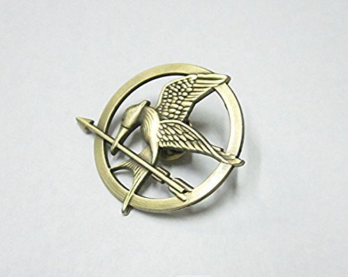 Mimiki Hunger Games Movie Mockingjay Prop Rep Pin Metal