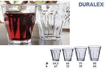 Load image into Gallery viewer, Duralex Made In France Picardie Clear Tumbler, Set of 6, 4-5/8 ounce
