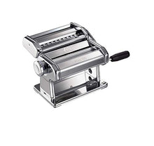 Load image into Gallery viewer, Marcato Atlas 150 Pasta Machine, Made in Italy, Includes Cutter, Hand Crank, and Instructions, 150 mm, Stainless Steel
