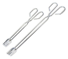 Load image into Gallery viewer, HAWK STAINLESS STEEL 10&quot;-14&quot; BBQ TONGS 2-PIECE SET - U2920
