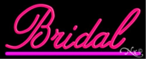 Bridal Handcrafted Energy Efficient Real Glasstube Neon Sign