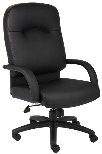 Boss Office Products High Back Caressoft Chair in Black
