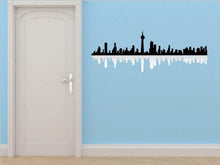 Load image into Gallery viewer, Decals - Skyline View Beautiful Scene Landmarks, Buildings &amp; Water Bedroom Bathroom Living Room Picture Art Mural Size 20 Inches X 80 Inches - Vinyl Wall Sticker - 22 Colors Available
