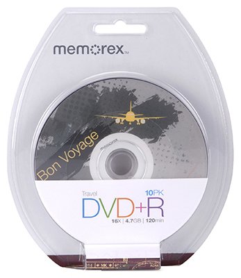 Travel 10PK DVD-R Disc