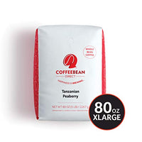 Tanzanian Peaberry, Whole Bean Coffee, 5-Pound Bag