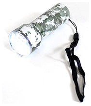 Load image into Gallery viewer, HAWK 12 Piece Display of 21-LED Flashlights In Desert -Sand Camouflage - FL30XU-CA-12
