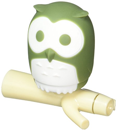 iThinking Huku with Branch Owl Shaped Portable Screwdriver with Flashlight, Olive Green (ITK-OW9001-Gr)