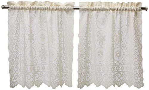Hopewell Lace Kitchen Curtain - 24