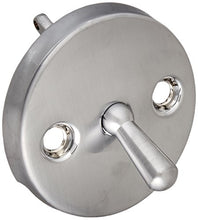 Load image into Gallery viewer, Jones Stephens P3566BS Brushed Stainless Trip Lever Faceplate and Handle
