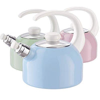 Riess 0543-015 Classic-Household Articles Pastel Water Kettle with Whistle 18 Multi Colour, Color