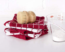 Load image into Gallery viewer, Ritz 100% Terry Cotton, Highly Absorbent Dish Cloth Set, 12&quot; x 12&quot;, 6-Pack, Paprika Red
