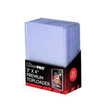 Load image into Gallery viewer, Ultra Pro 3&quot; x 4&quot; Super Clear Premium Toploader Card Protector | 25-Count per Pack | 1-Pack
