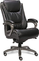 Serta Big and Tall Smart Executive Office ComfortCoils, Ergonomic Computer Chair with Layered Body Pillows, Big & Tall, Black and Gray