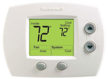 Load image into Gallery viewer, HoneyWell TH5110D1006 1 Heat/1 Cool Thermostat 40 to 90 deg F Heating 50 to 99 deg F Cooling 20-30 Volt AC Premier White FocusPRO
