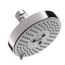 Load image into Gallery viewer, hansgrohe Raindance S 5-inch Showerhead Easy Install Modern 3-Spray BalanceAir, Whirl, RainAir Air Infusion with Airpower with QuickClean in Chrome, 27457001,Small
