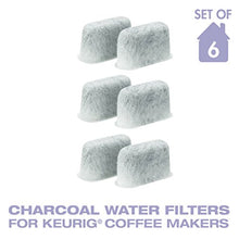 Load image into Gallery viewer, Charcoal Water Filters, Replaces Keurig 05073 - 6 Pieces (One Year Supply)

