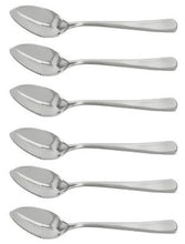 Load image into Gallery viewer, Stainless Steel Grapefruit Dessert Spoon, Set of 6

