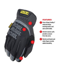 Load image into Gallery viewer, Mechanix Wear   Fast Fit Work Gloves (Small, Black), Model:Mff 05 008
