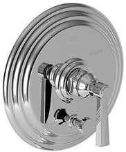 Load image into Gallery viewer, Newport Brass 5-912BP/26 Balanced Pressure Tub &amp; Shower Diverter Plate With Handle Polished Chrome Astor
