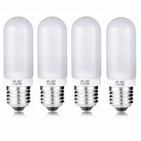 4X 150W Modeling Lamp Bulbs, 110V-130V Frosted Halogen Replacement Light Bulb for Photo Studio Strobe (150W)