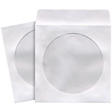 Load image into Gallery viewer, Maxell Cd/Dvd Sleeves Clear Window 50/Pk White Max190135
