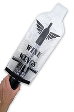 Load image into Gallery viewer, Upgraded 4 Pack Wine Wings Reusable Bottle Protector Sleeve Travel Bag Luggage Leak Safe
