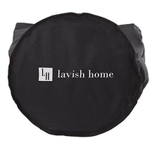 Load image into Gallery viewer, Laundry Hamper, Large Collapsible Canvas Clothes Basket with Round Handles for Convenient Carrying by Lavish Home (For Home, Nursery and Dorms)
