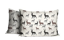 Load image into Gallery viewer, Pointehaven Flannel 170 GSM Sheet Set,Twin Autumn Deer
