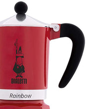 Load image into Gallery viewer, Bialetti 4961 Rainbow Espresso Maker, Red
