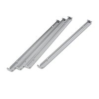 Alera LF3036 Two Row Hangrails for 30-Inch Or 36-Inch Files, Aluminum, 4/Pack