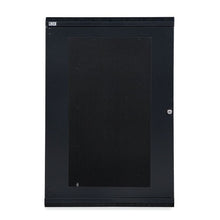 Load image into Gallery viewer, Kendall Howard Cabinet - Wall mountable - Black - 18U - 19&quot;
