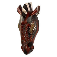 Load image into Gallery viewer, NOVICA Decorative Wood Mask, Red
