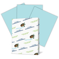 Hammermill Blue Colored 20lb Copy Paper, 11x17, 1 Ream, 500 Sheets, Made In Usa, Sustainably Sourced
