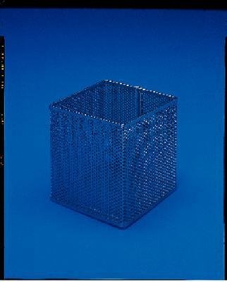 PERF301/B - Square - Baskets, Perforated Aluminum, Black Machine Company - Each